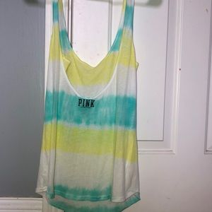 Tie dyed tank top